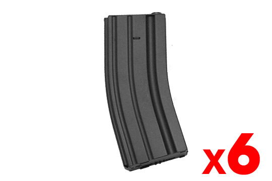 CHARGEURS CYBERGUN M16 300 BILLES X6