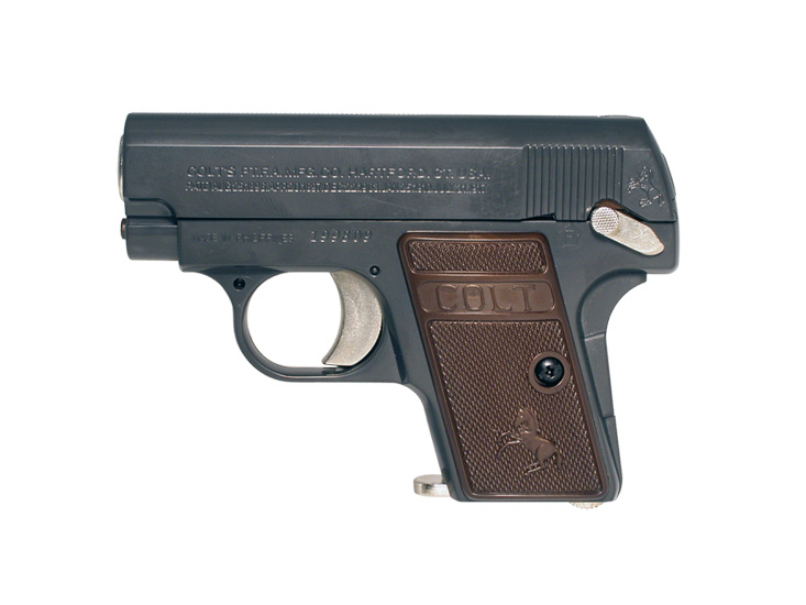 PISTOLET COLT 25 SPRING NOIR