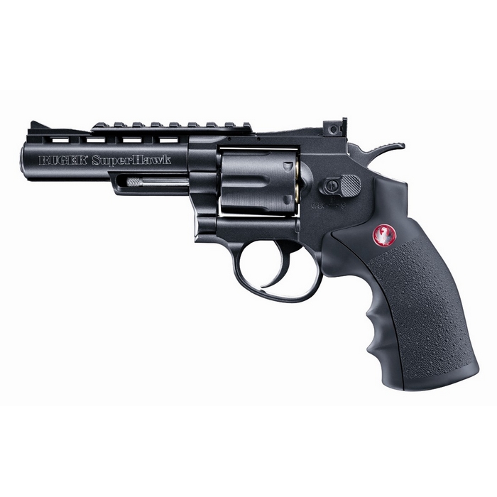 REVOLVER UMAREX RUGER SUPER HAWK 4" NOIR CO2