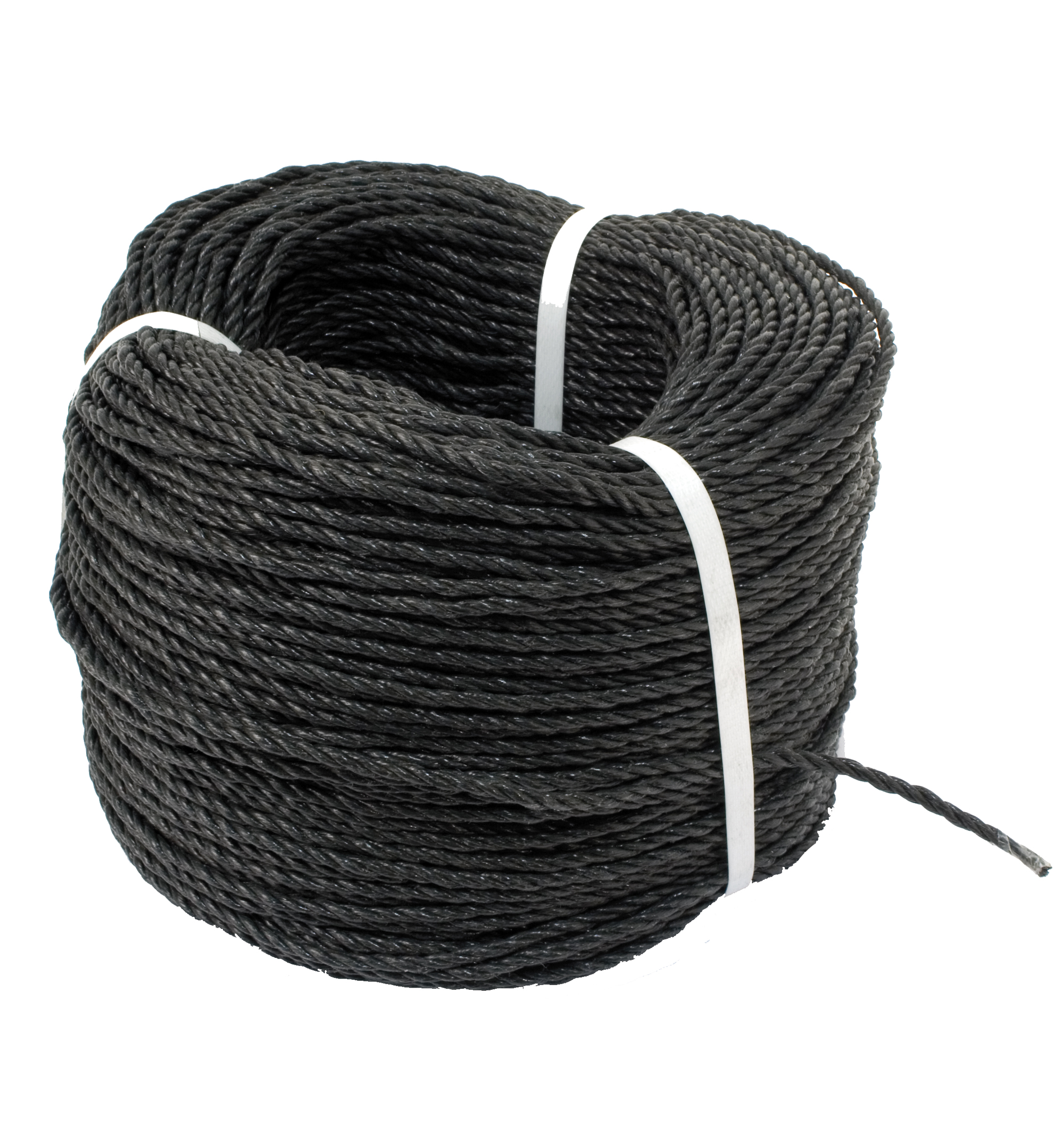 CORDEAU NOIR NYLON 4MM