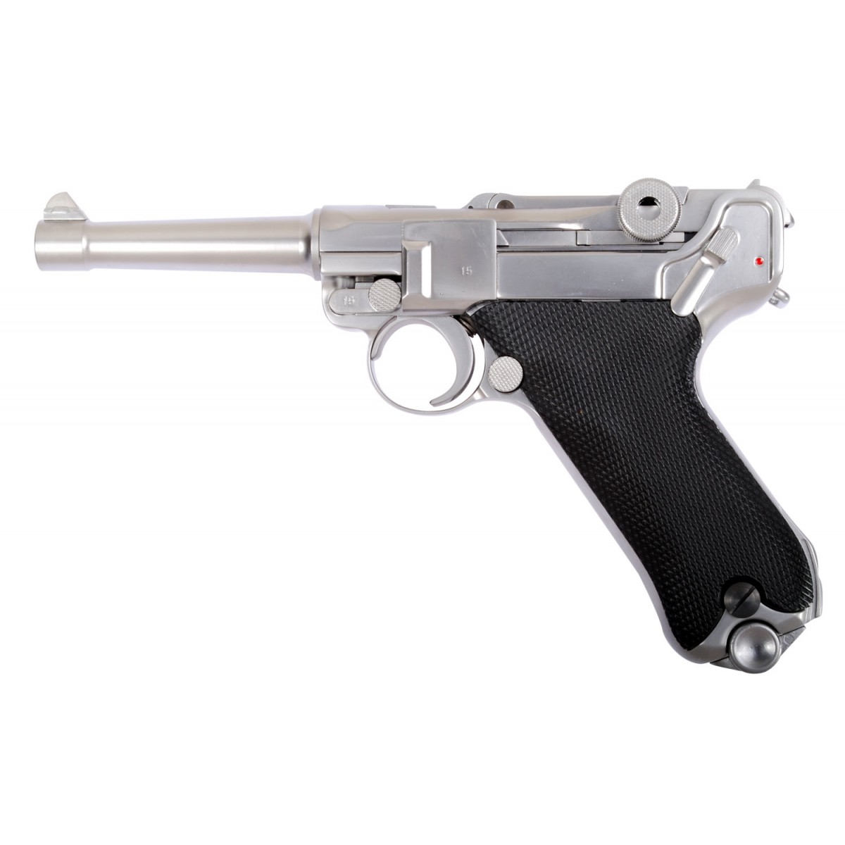 PISTOLET WE P08 4" CHROME