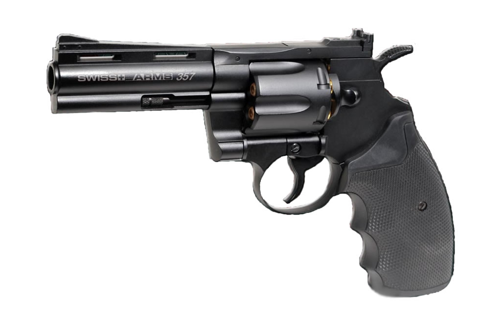 REVOLVER SWISS ARMS 357 4" 4.5 MM