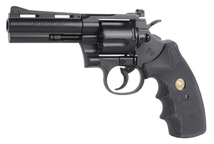 REVOLVER COLT PYTHON 357 MAGNUM 4 INCH 1.8 J DOUILLES METAL