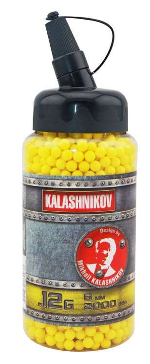 BILLES KALASHNIKOV 0.12 G PAR 2000 PCS