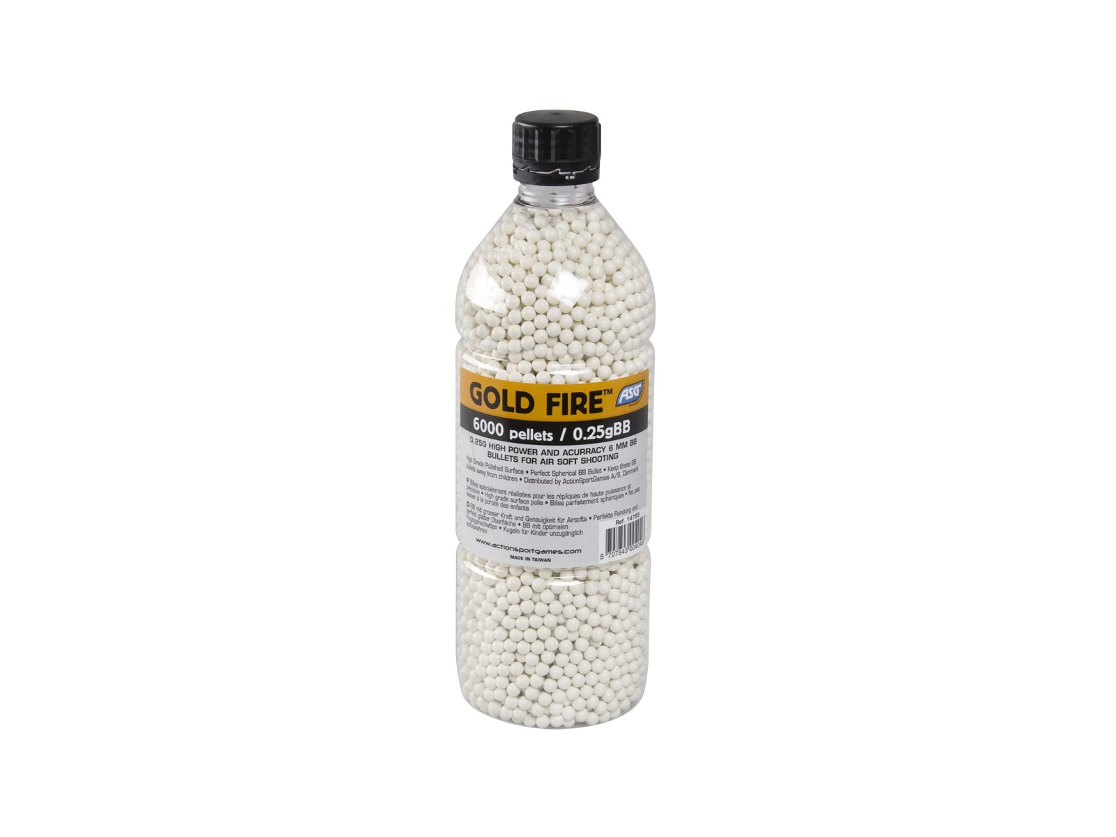 BILLES ASG GOLD FIRE 0.25 X6000