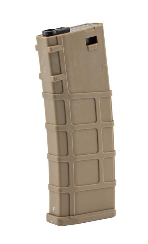 CHARGEUR BO MID CAP 200BILLES FOR M4 AEG TAN