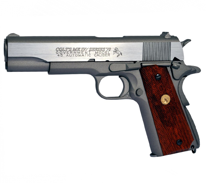 PISTOLET COLT M1911 RAIL MKIV CO2 BLOWBACK