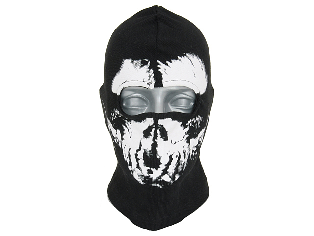 CAGOULE BALACLAVA NOIR SKULL 2