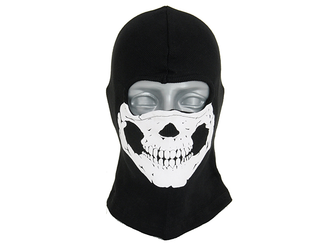 CAGOULE BALACLAVA NOIR SKULL 4