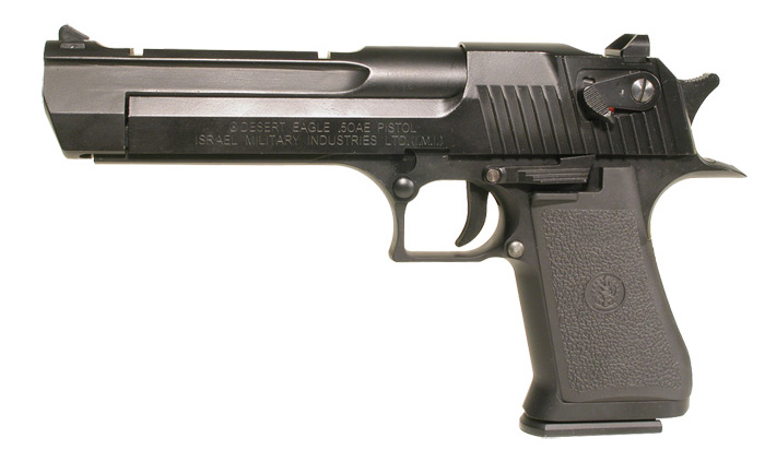 PISTOLET CO2 BLOWBACK DESERT EAGLE 50AE SEMI