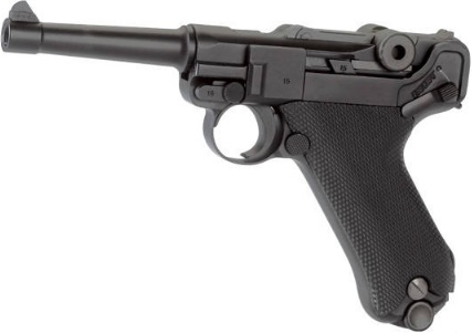 PISTOLET KWC LUGER P08 CO2 BLOWBACK