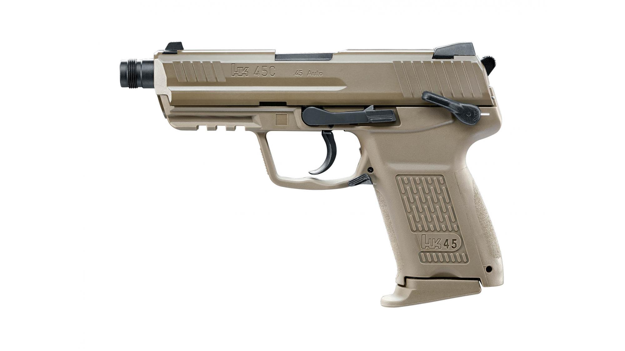 PISTOLET UMAREX HK45CT TAN GBB