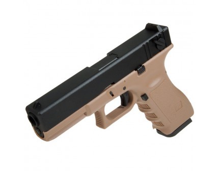 PISTOLET KJW G18 GBB TAN