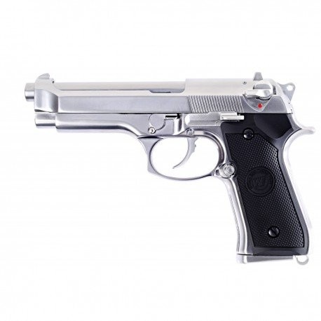 PISTOLET WE M92 CHROME