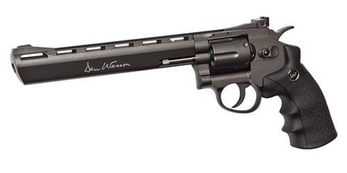 REVOLVER ASG DAN WESSON 8" CO2 GRIS A DOUILLES