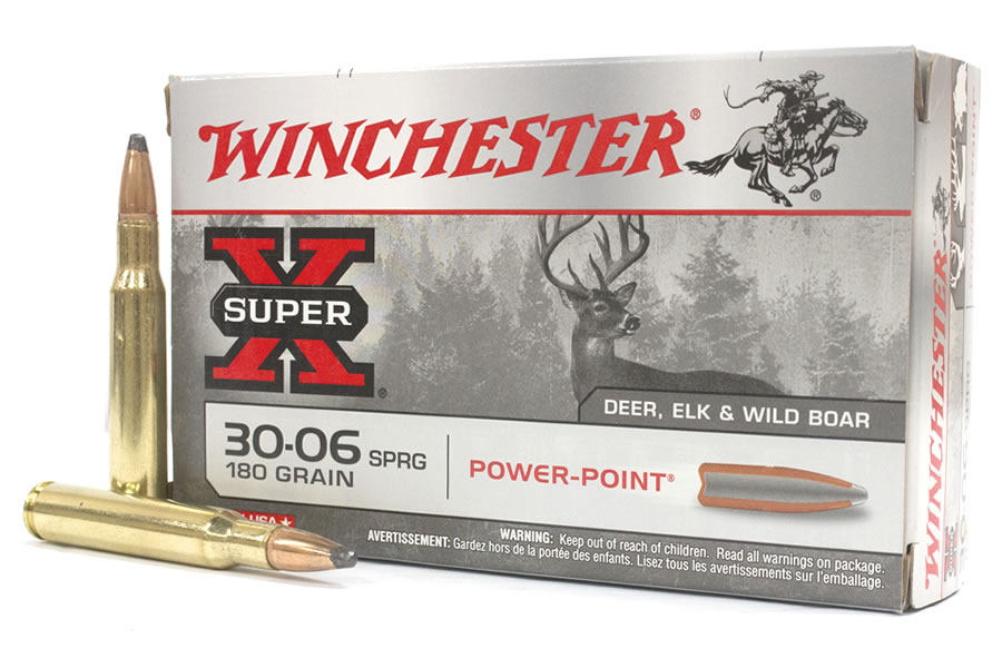 WINCHESTER 30 06 180GR POWER POINT