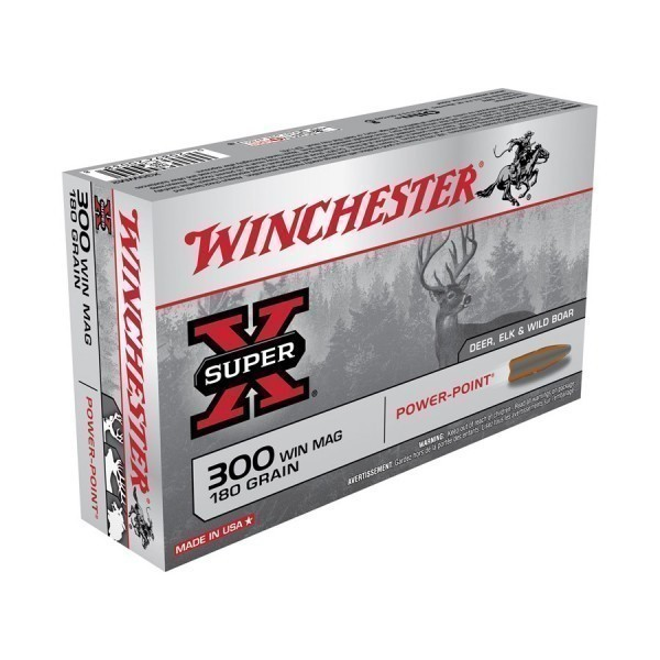 WINCHESTER 300WM PP 180GR