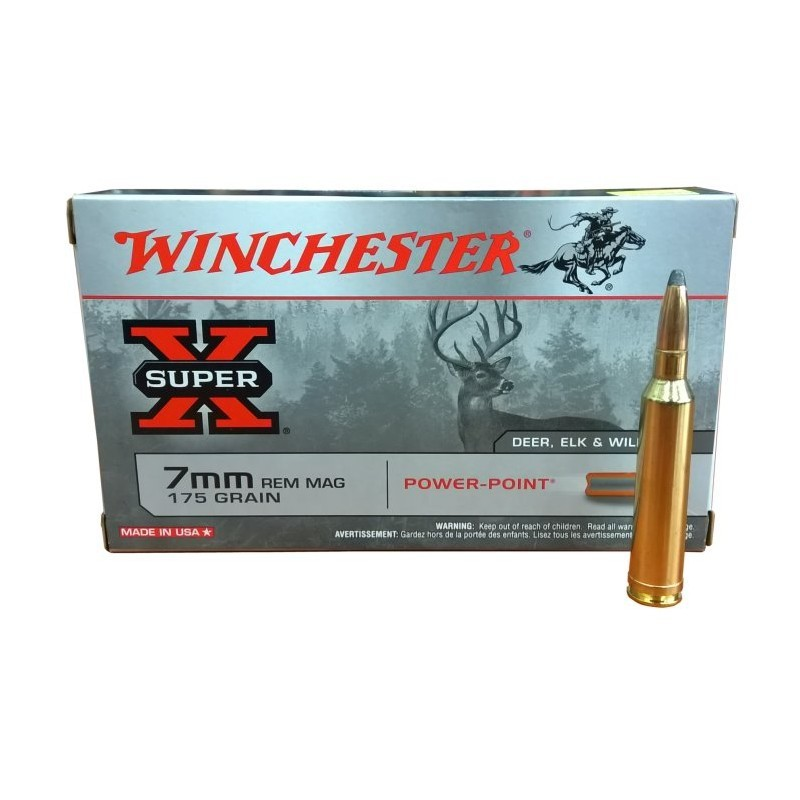 WINCHESTER 7RM 175GR POWER POINT X20