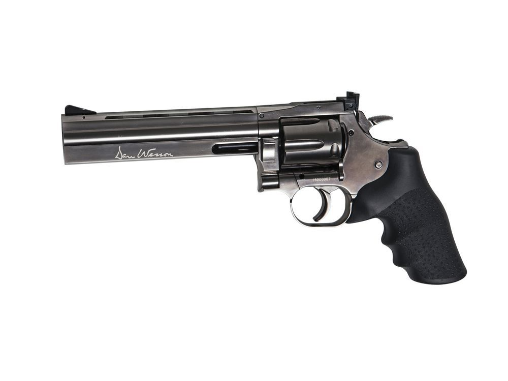 REVOLVER ASG DAN WESSON 715 STEEL GREY 6" 4.5MM