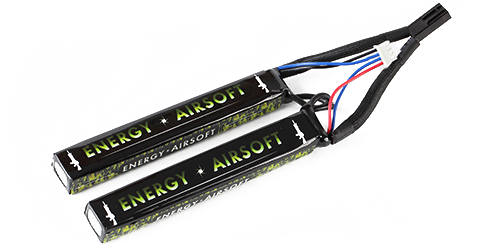 BATTERIE ENERGY AIRSOFT SPECIAL 11.1V 2400MAH DOUBLE STICK