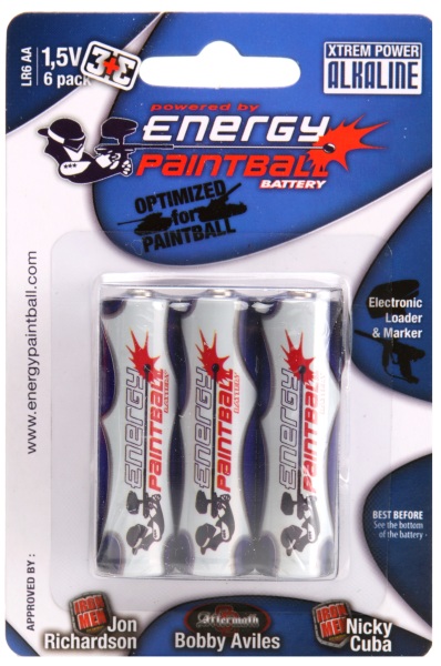 PILES ENERGY PAINTBALL LR6 1.5 PAR 6