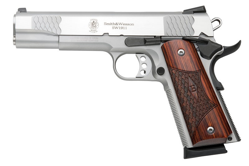 PISTOLET S&W 1911 E SERIES STAINLESS CAL.45ACP