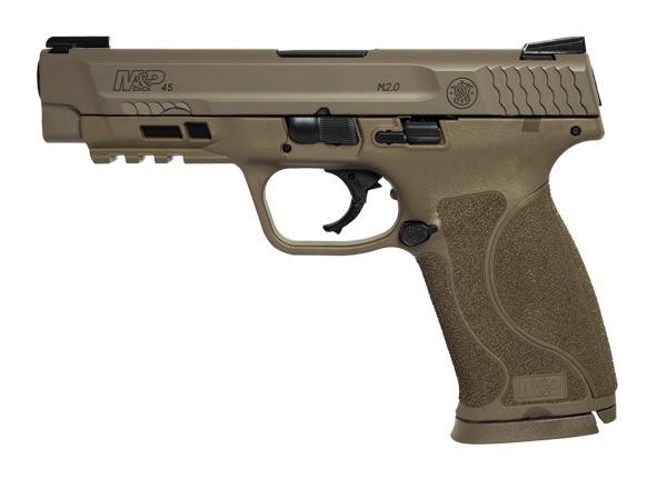 PISTOLET S&W M&P 45 M2.0 TRUGLO® TFX™ FDE 4.6IN 10RDS SF