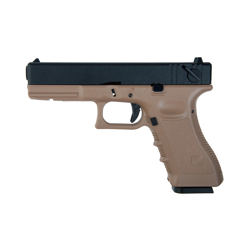 PISTOLET KJW G18 CO2 TAN