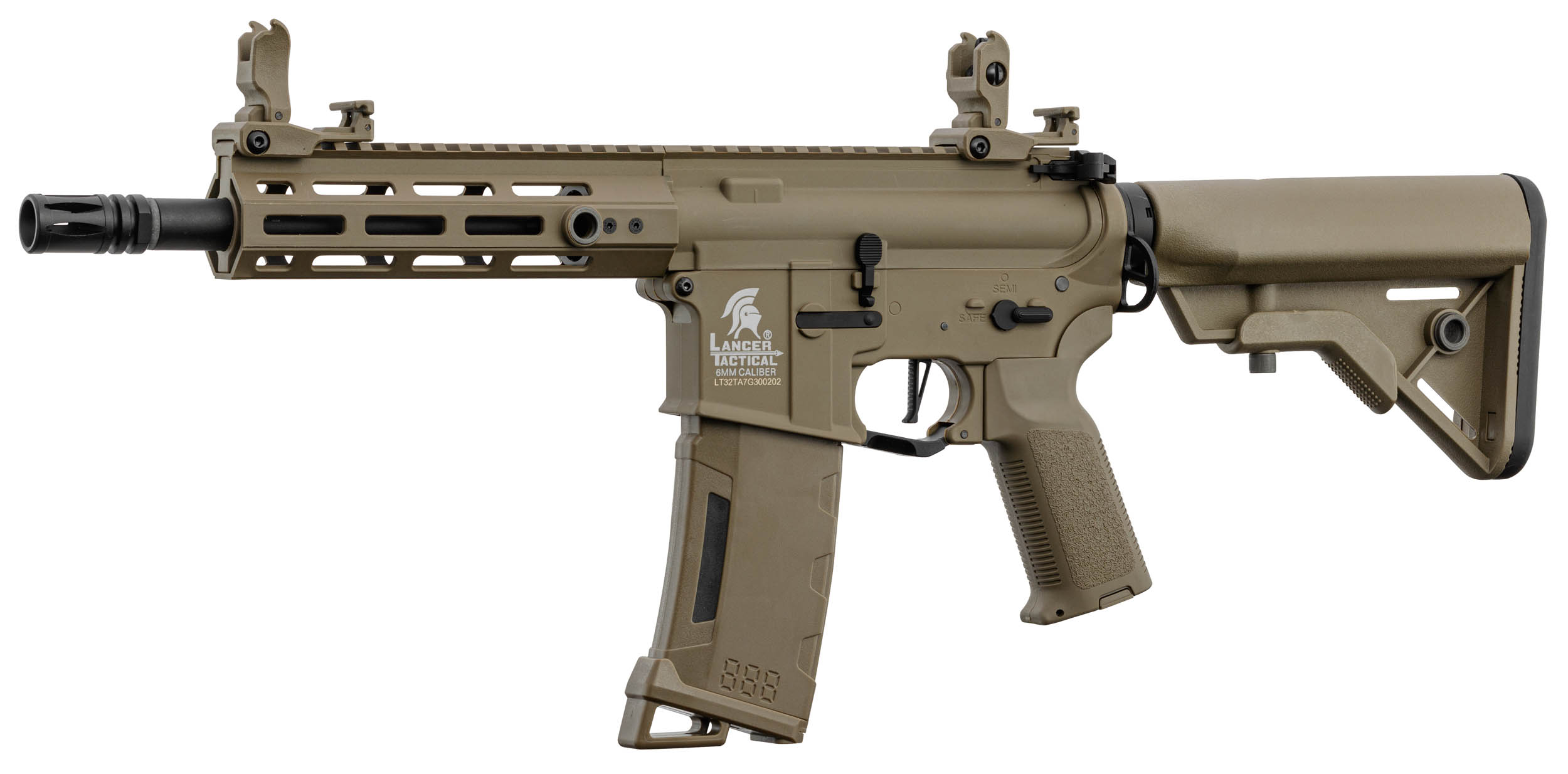 AEG LT-32 gen3 ETU 7" M-lock Tan