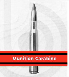 Munition à percussion centrale chasse