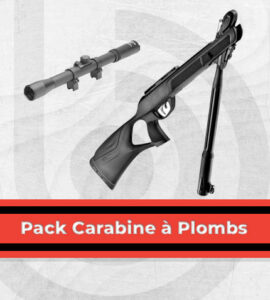 Pack carabine a plomb
